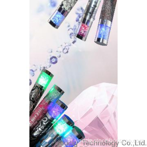 New products hot selling Bottom emission Diamond   e  cig